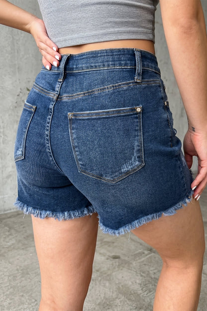 Hazel Blues® |  Weekend Edge Denim Shorts