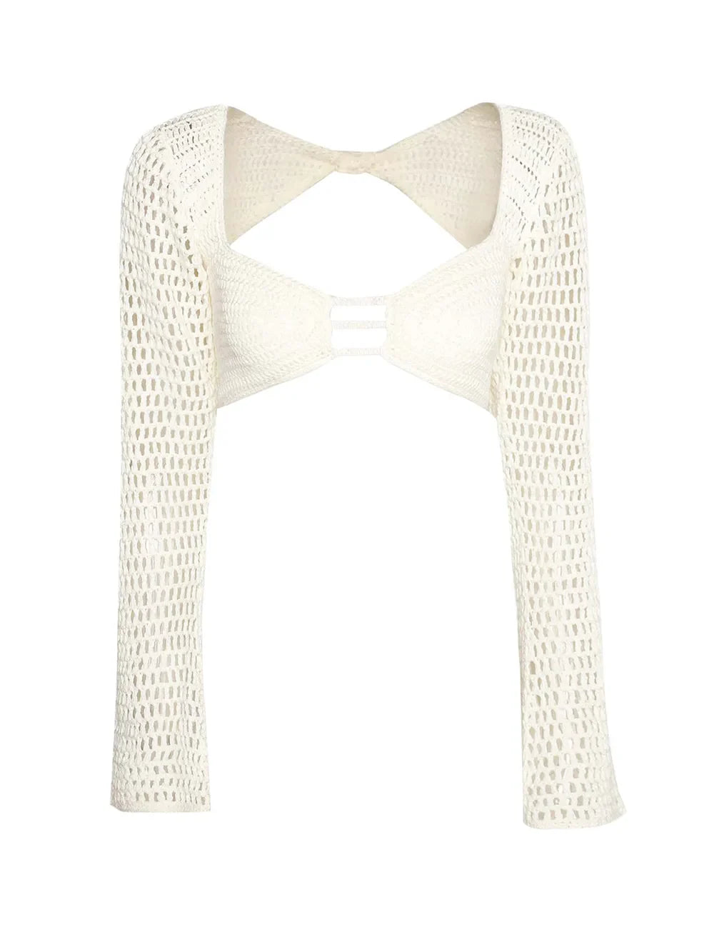 Hazel Blues® |  Tied Long Sleeve Top and Skirt Cover Up Set