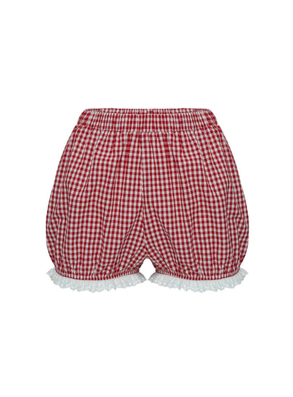 Bruncheon Shorts Red/White