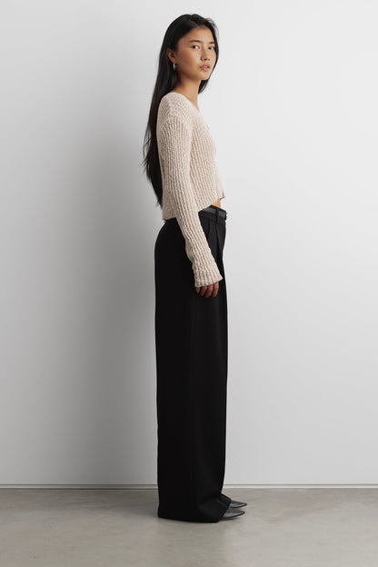 LIGHTWEIGHT KNIT CARDIGAN