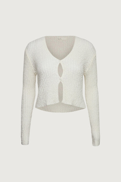 LIGHTWEIGHT KNIT CARDIGAN