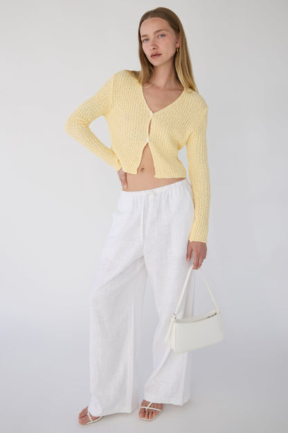 LIGHTWEIGHT KNIT CARDIGAN