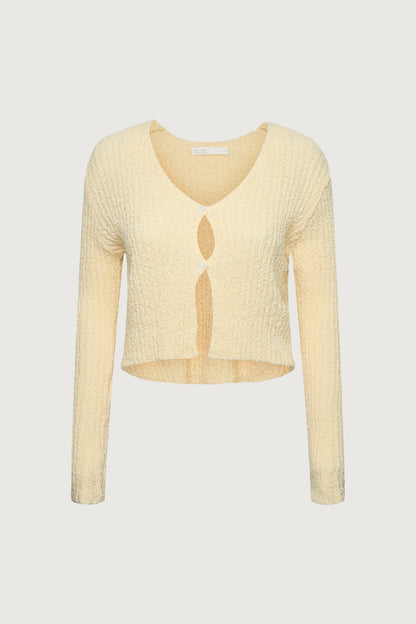 LIGHTWEIGHT KNIT CARDIGAN