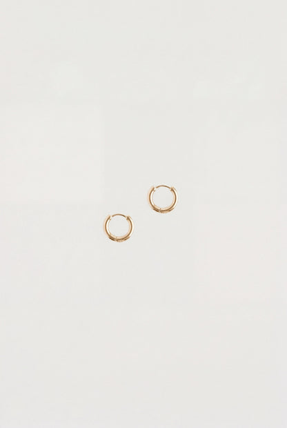 SMALL HOOP EARRINGS WITH HINGE