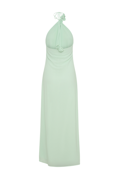 Rosalia Cowl Neck Maxi Dress - Sage