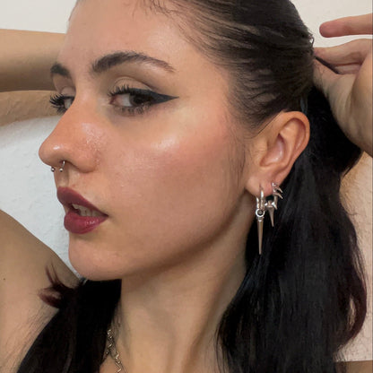 TAPERED EDGE EARRINGS