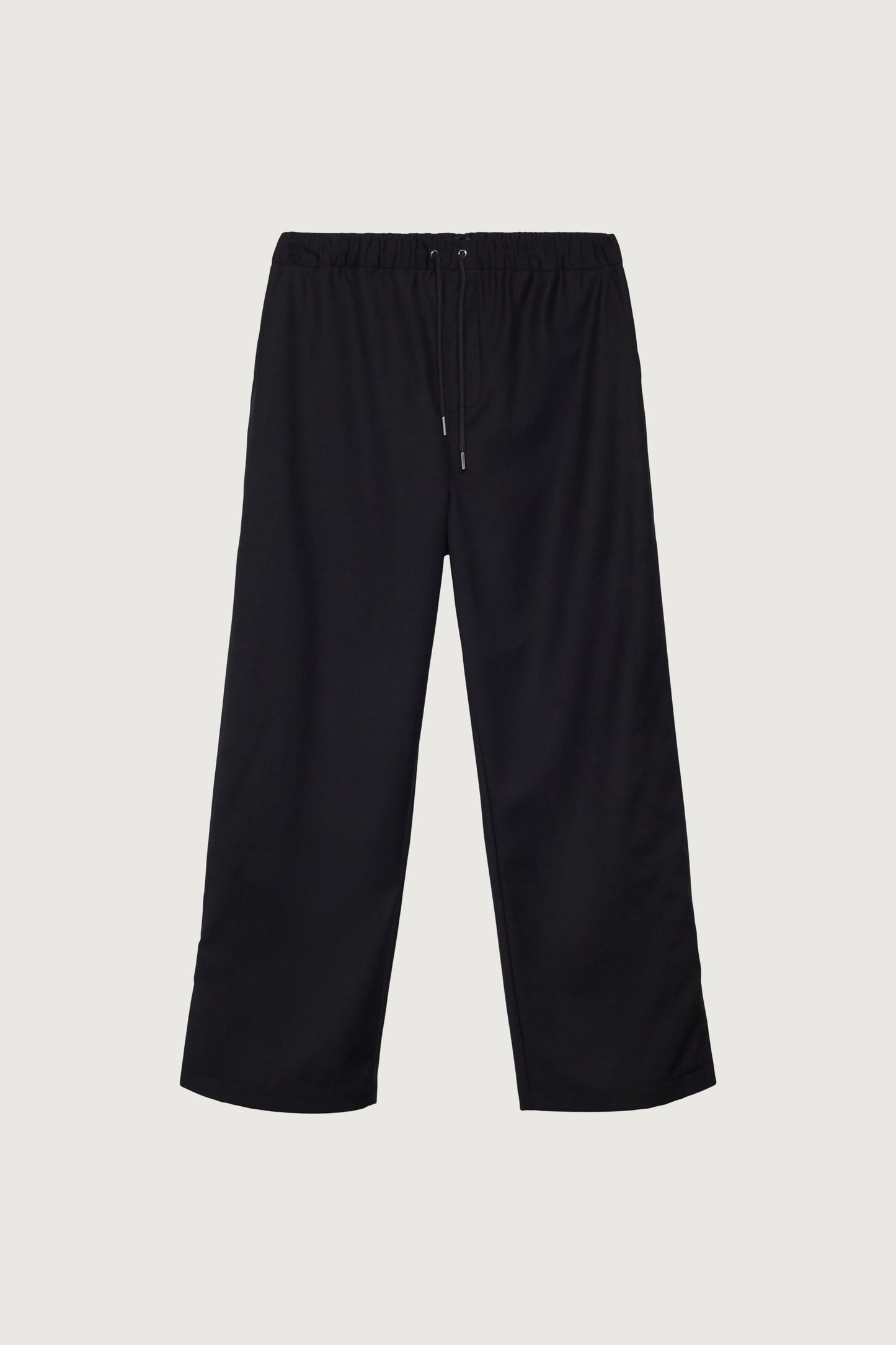 ELASTIC WAIST NYLON PANT