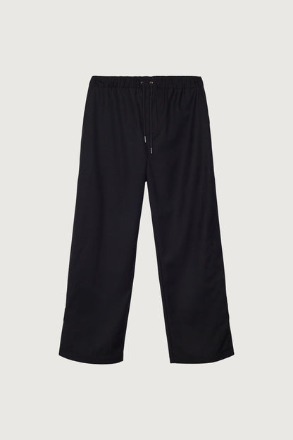 ELASTIC WAIST NYLON PANT