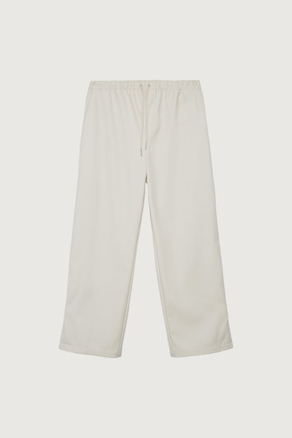 ELASTIC WAIST NYLON PANT