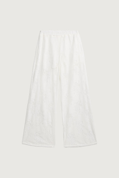 LACE WIDE LEG PANT