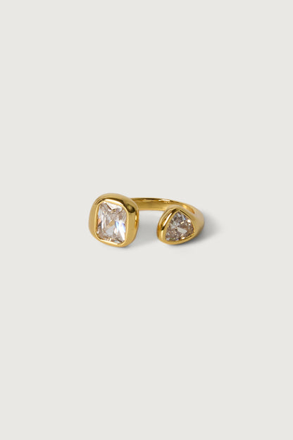 ABSTRACT GEM RING