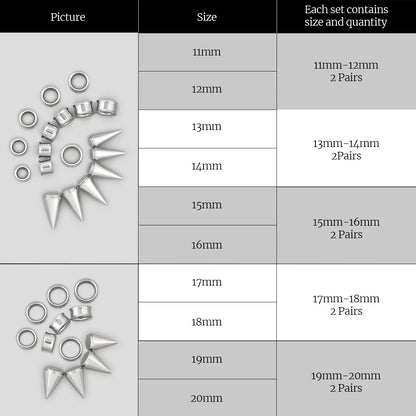 STELLAR STAINLESS STEEL EAR STRETCHING KIT