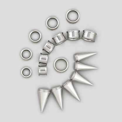 STELLAR STAINLESS STEEL EAR STRETCHING KIT