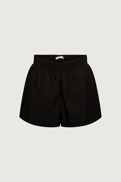 GAUZE ELASTIC WAISTBAND SHORT