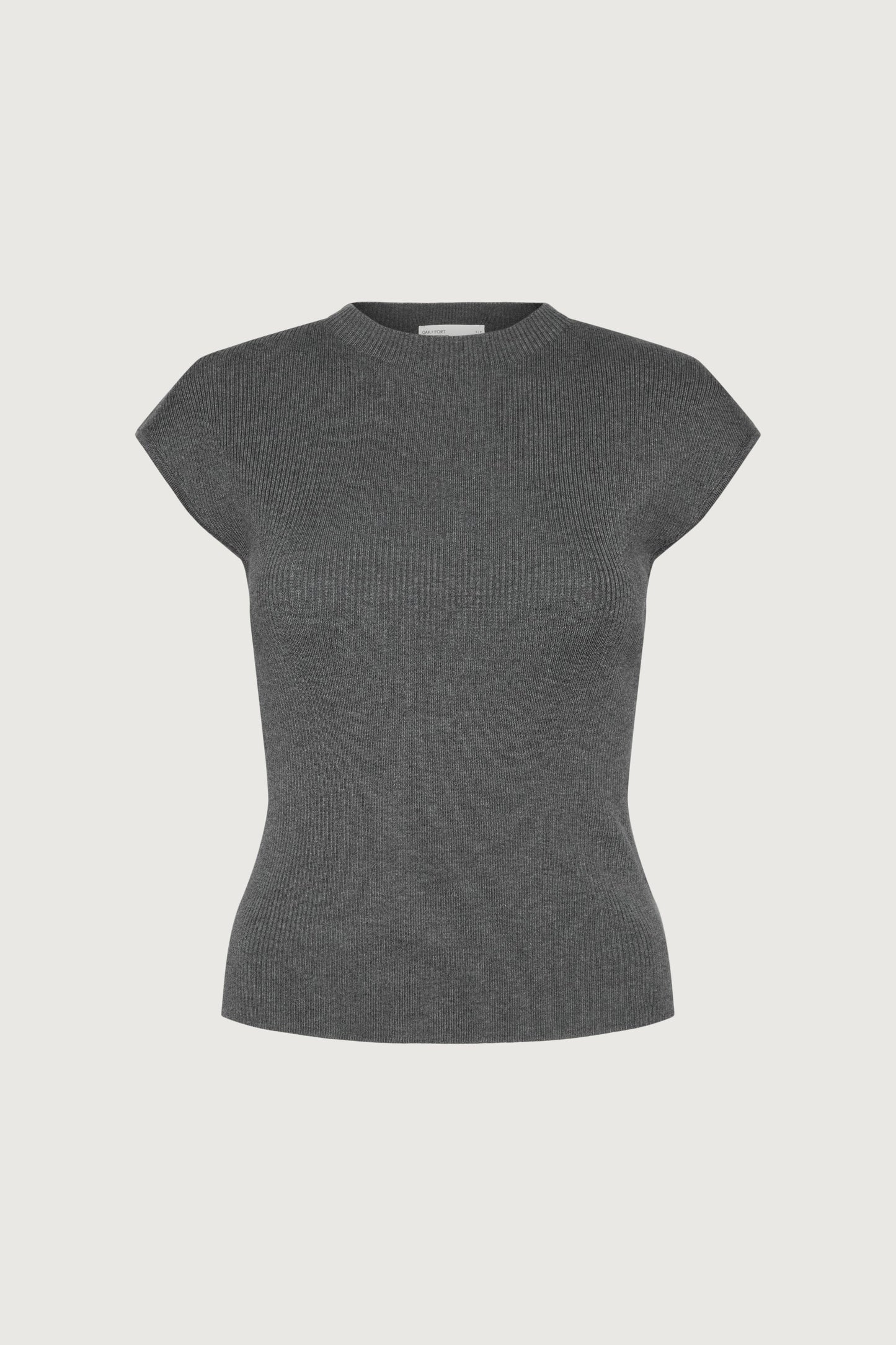 KNIT MOCKNECK TOP