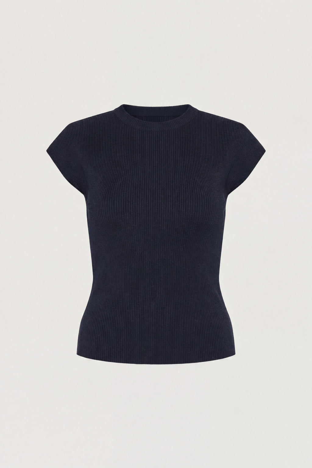KNIT MOCKNECK TOP