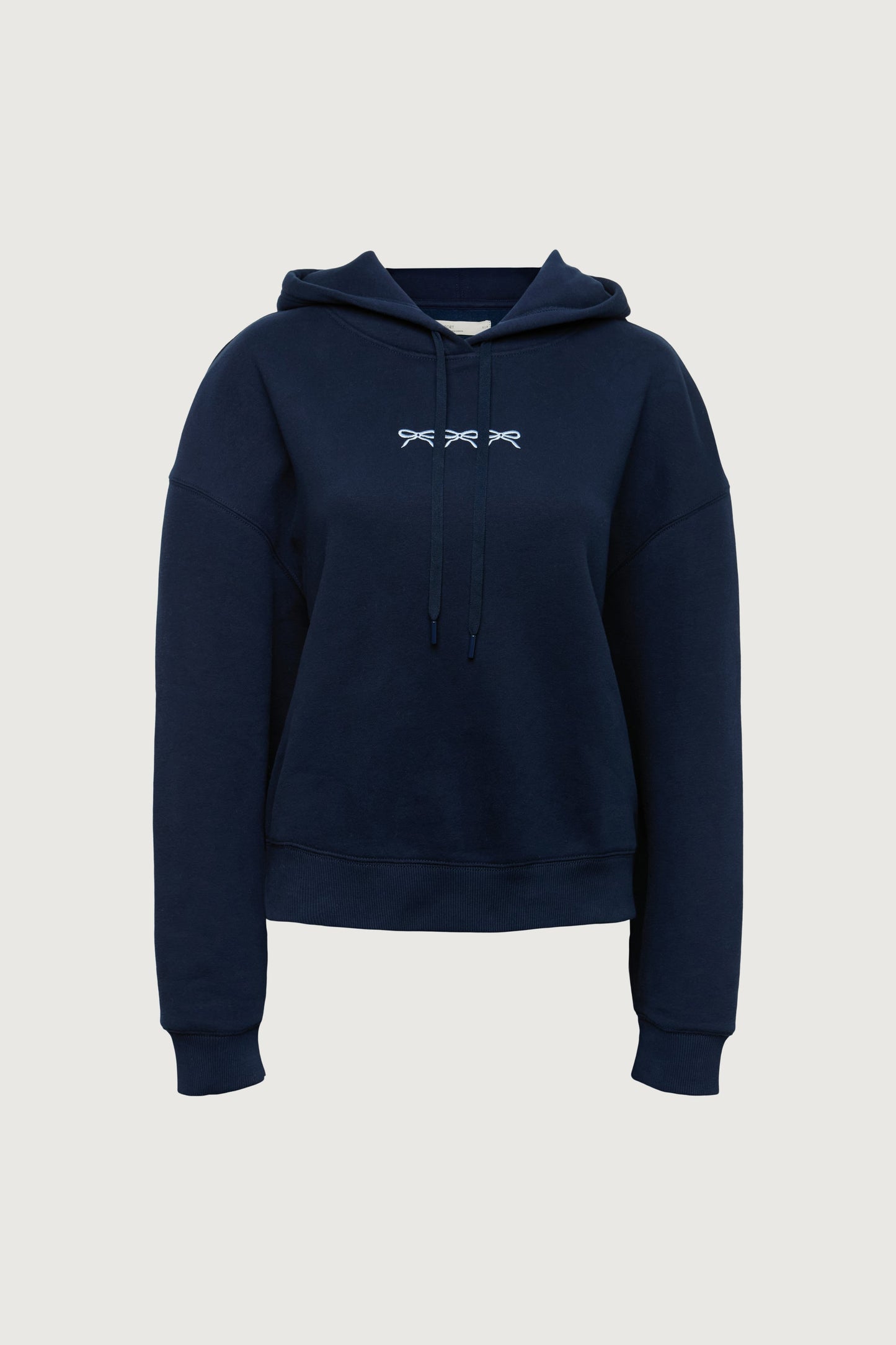 FLEECE STUDIO BOW GRAPHIC HOODIE