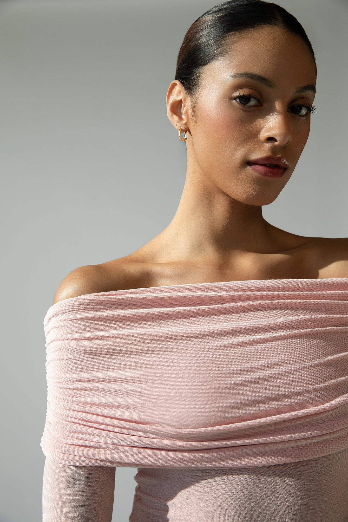 OFF THE SHOULDER FOLD-OVER TOP