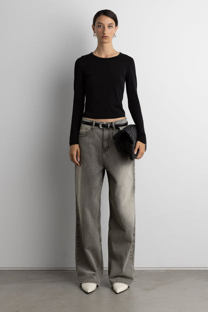 SLIM FIT LONG SLEEVE TOP