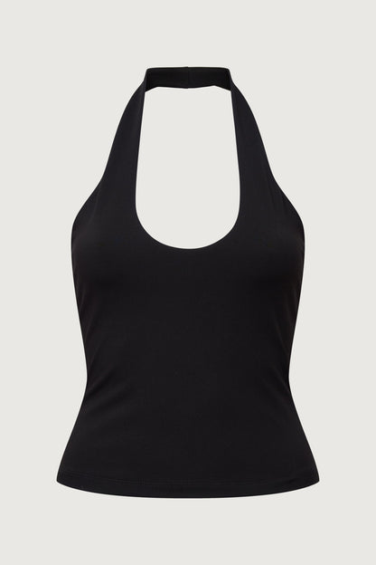 HALTER NECK TANK TOP