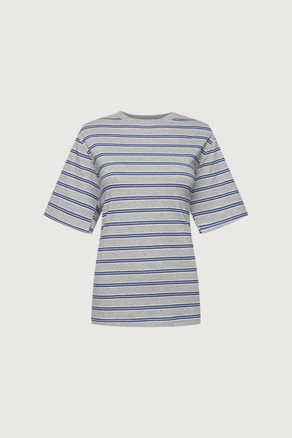 STRIPED COTTON T-SHIRT