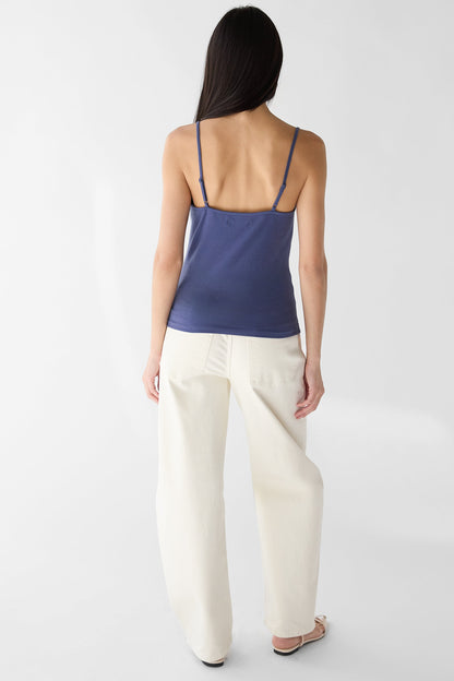 HIGH NECKLINE TANK TOP