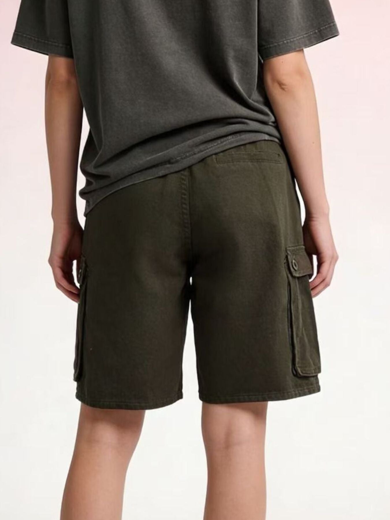 Hazel Blues® |  Cargo Shorts with Drawstring