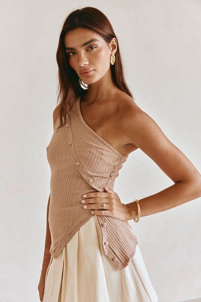 Ria Top - Tan