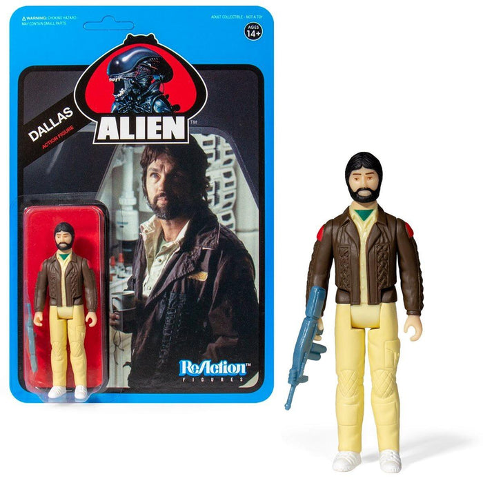 Alien ReAction Action Figure - Dallas (Blue Card)