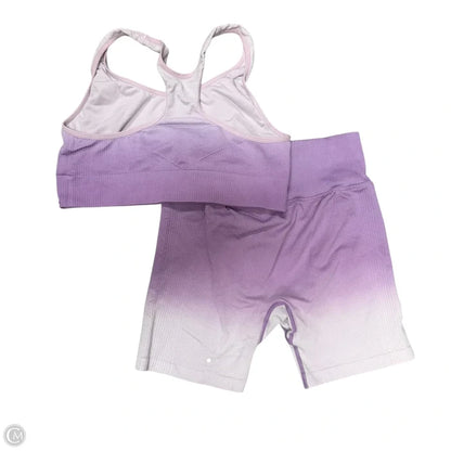 Athletic Shorts 2pc By Pink In Purple, Size: M