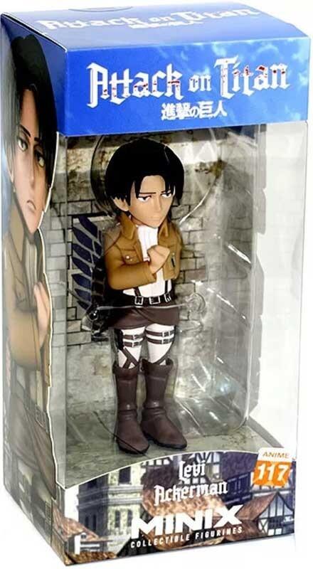 Attack on Titan Minix 5 Inch Collectible Figurine - Levi Ackerman