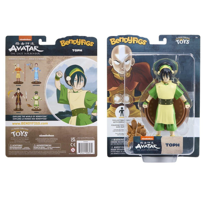 Avatar: The Last Airbender Bendyfigs Action Figure - Toph (possibly non-mint)