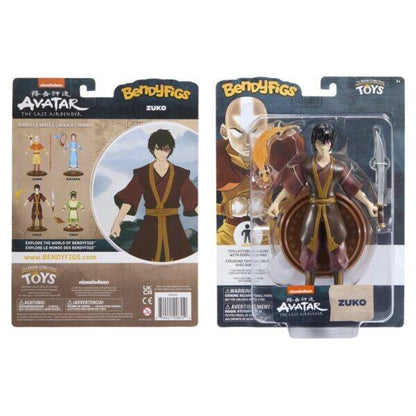 Avatar: The Last Airbender Bendyfigs Action Figure - Zuko (possibly non-mint)