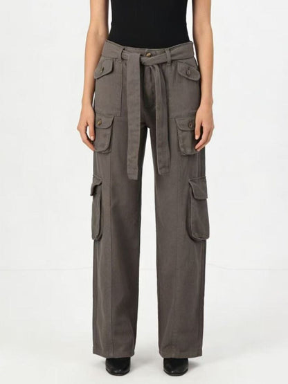 Hazel Blues® |  Wide Leg Cargo Jeans