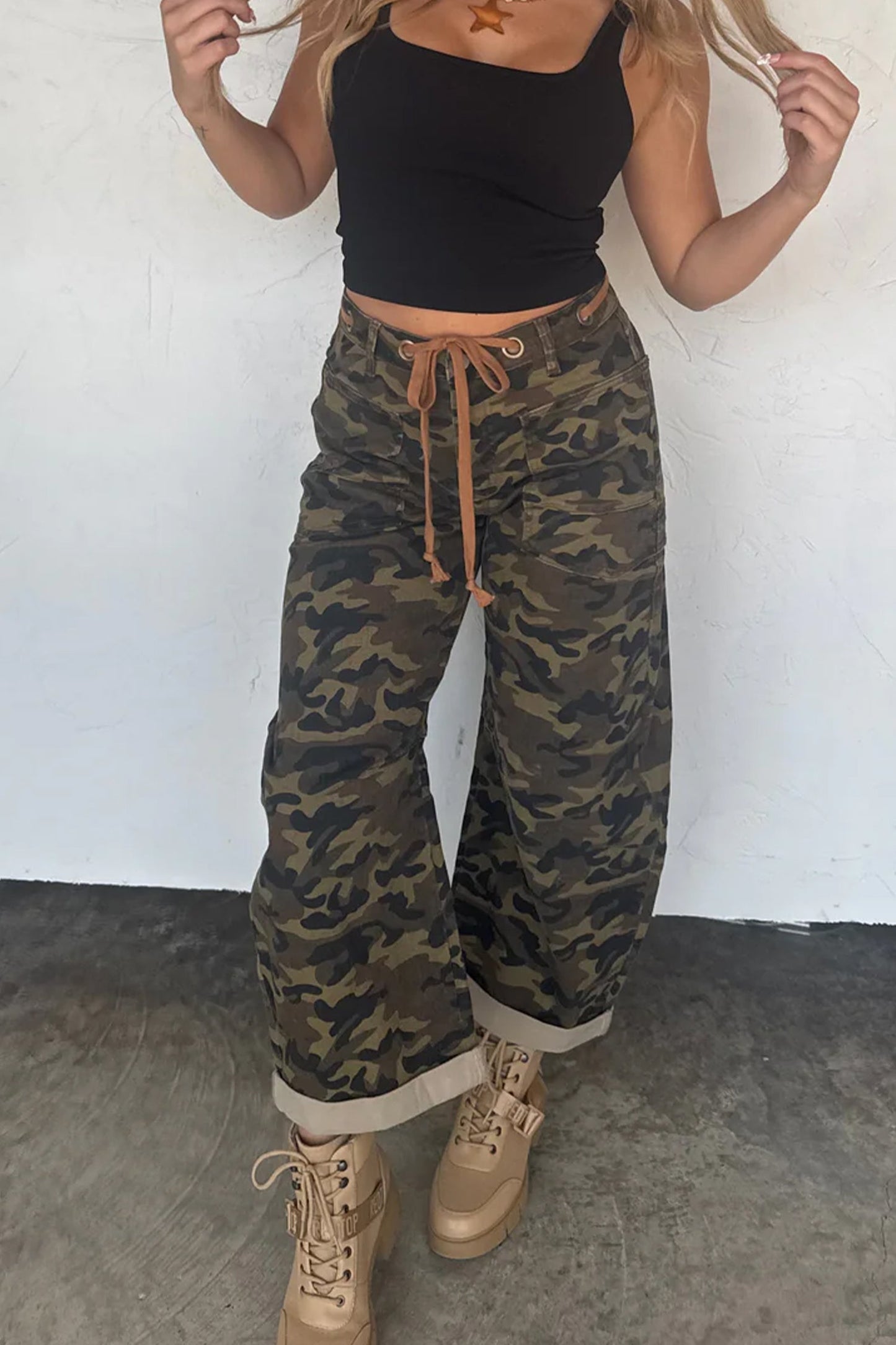 Hazel Blues® |  America the Beautiful Jeans | Camo Jeans