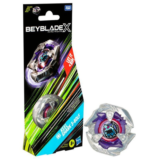 Beyblade X Attack Type Beyblade - Keel Shark 3-60F