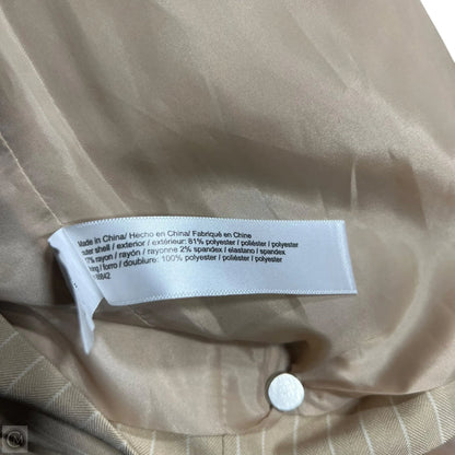 Blazer By Eloquii In Tan & White, Size: 2x