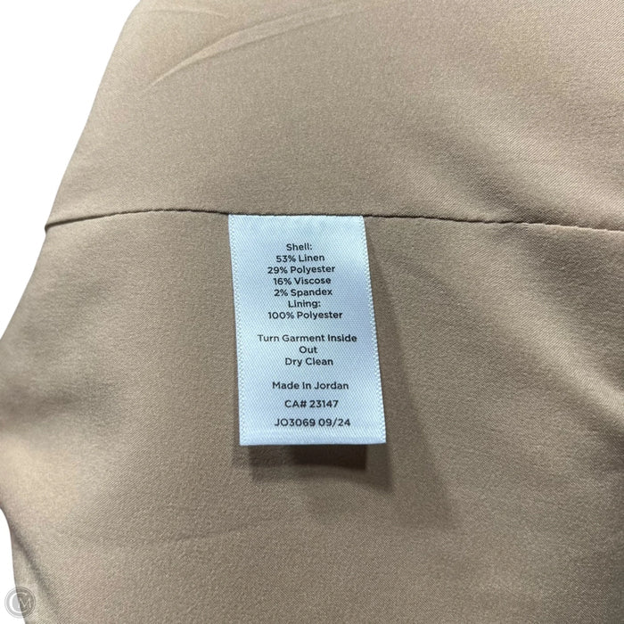 Blazer By Talbots In Tan, Size: 2x