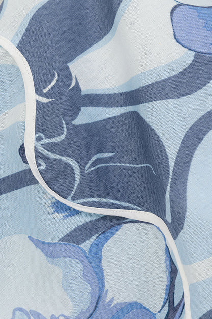 Brooklyn Top - Bouquet Blu
