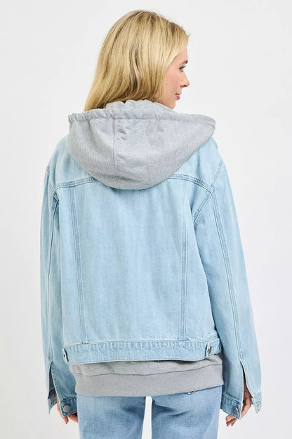 Hazel Blues® |  RISEN Oversized Hoodie Jacket