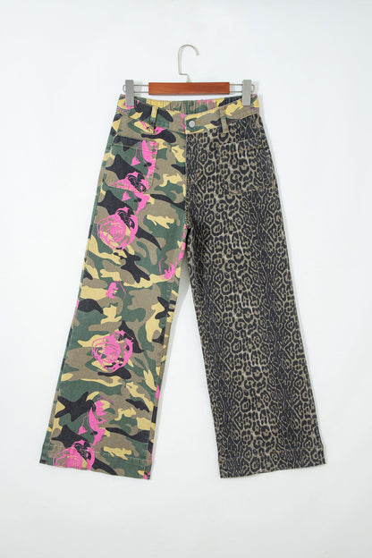 Hazel Blues® |  Leopard Love Jeans | Leopard Camo Jeans