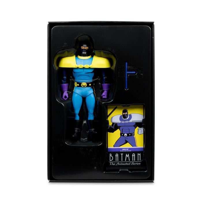 DC Direct: Batman The Animated Series 6 Inch Action Figure - Lock-Up (Blacklight) (Gold Label)