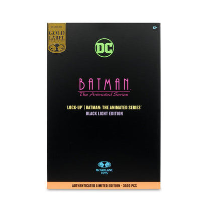 DC Direct: Batman The Animated Series 6 Inch Action Figure - Lock-Up (Blacklight) (Gold Label)