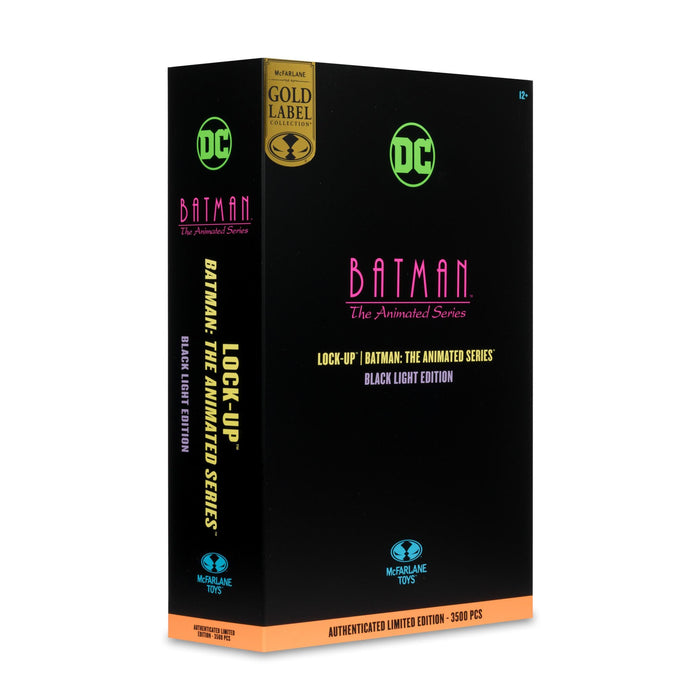 DC Direct: Batman The Animated Series 6 Inch Action Figure - Lock-Up (Blacklight) (Gold Label)