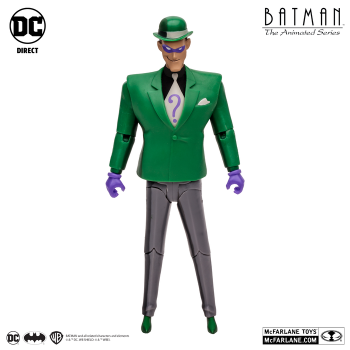 DC Direct: Batman The Animated Series 6inch Action Figure Build-A Wave 2 - The Riddler