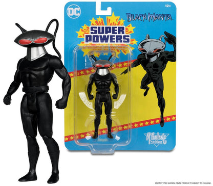 DC Direct: Super Powers 5 Inch Action Figure Wave 8 - Black Manta (Black Suit)
