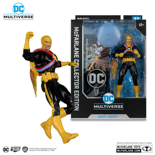 DC McFarlane Collector Edition 7 Inch Action Figure - #17 Agent Liberty