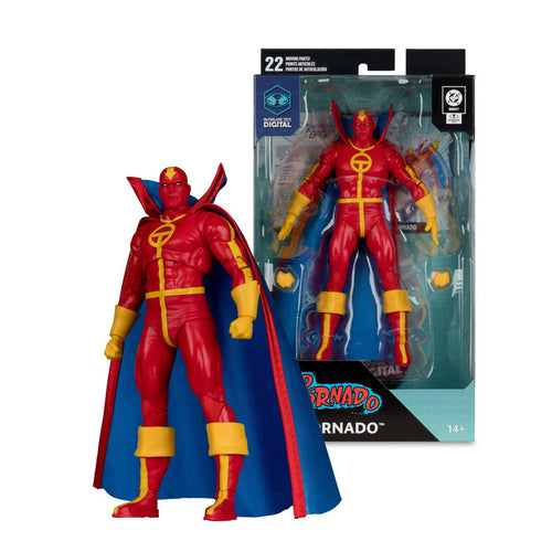 DC McFarlane Digital 7 Inch Action Figure Wave 6 - Red Tornado (Bronze Age)