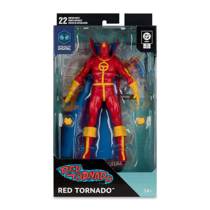 DC McFarlane Digital 7 Inch Action Figure Wave 6 - Red Tornado (Bronze Age)