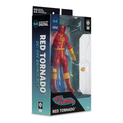DC McFarlane Digital 7 Inch Action Figure Wave 6 - Red Tornado (Bronze Age)
